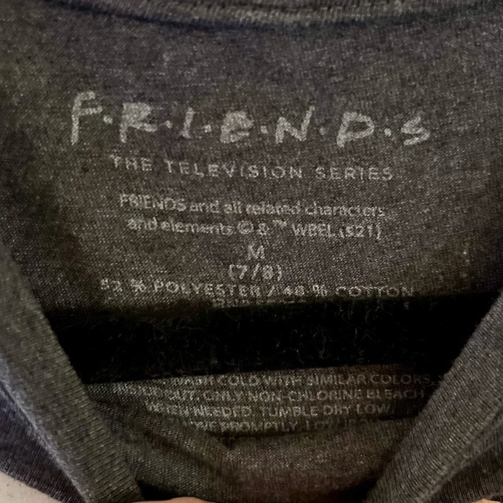 FRIENDS Girls Gray Longsleeve Shirt, Size 7/8
